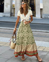 Elara | Elegante Boho Rok print voor Dames