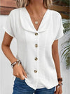 Casual Korte Mouwen Blouse - Visconte