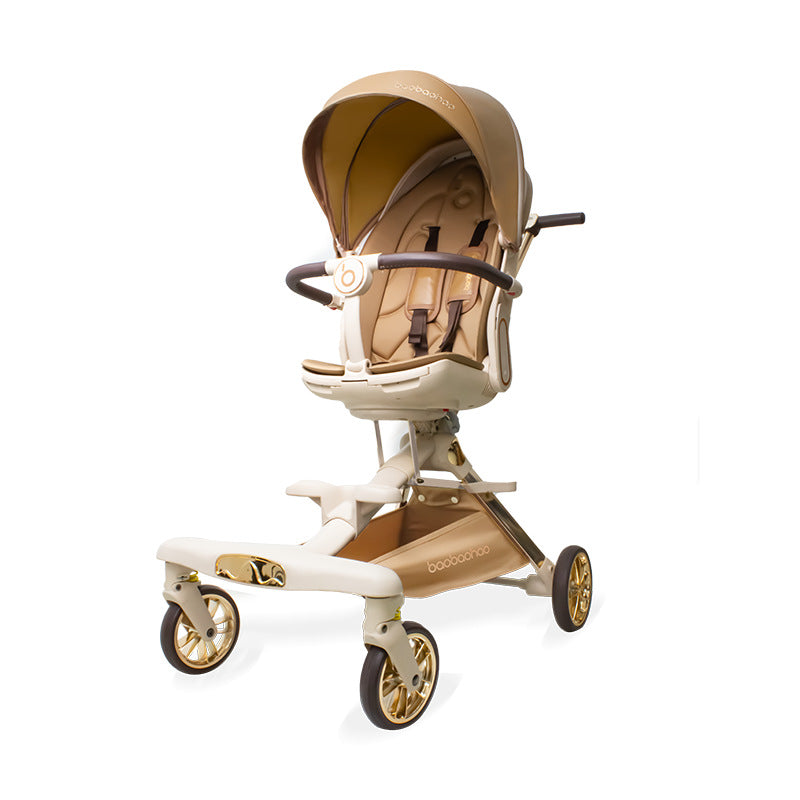 BooBoohoo | Lichtgewicht Kinderwagen V16 voor Baby's van 0-6 Jaar - Opvouwbaar met Eén Klik