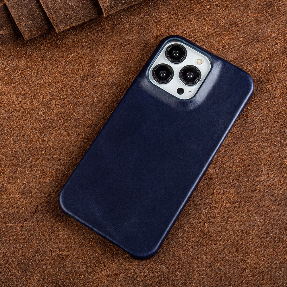 Germanpro | Ölwachs Echt Leer Apple iPhone Hoes