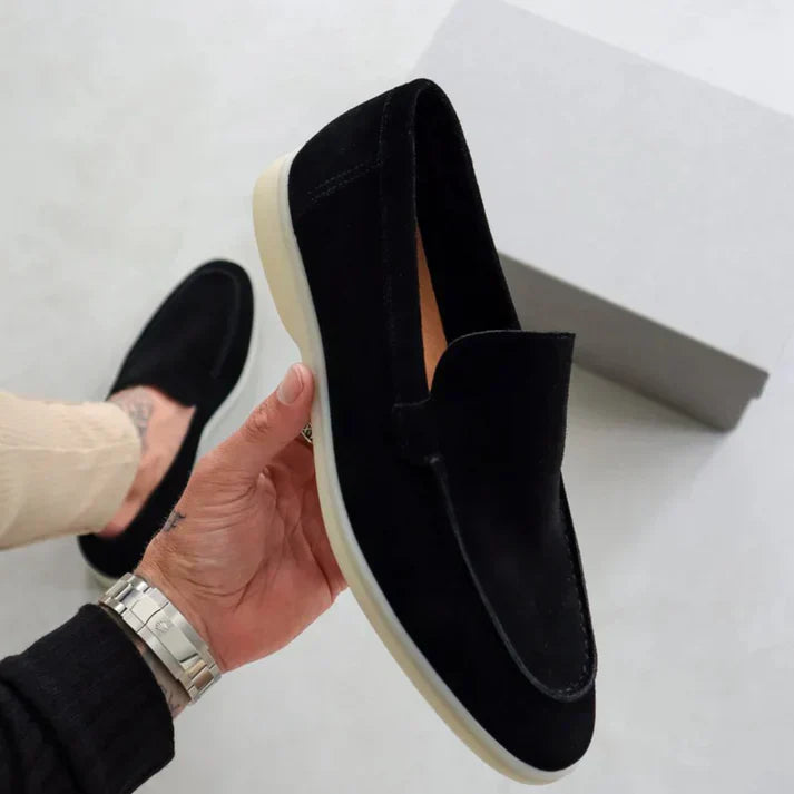 Heren - Suede Loafers - Ademend Instapmodel - Comfortabele Pasvorm