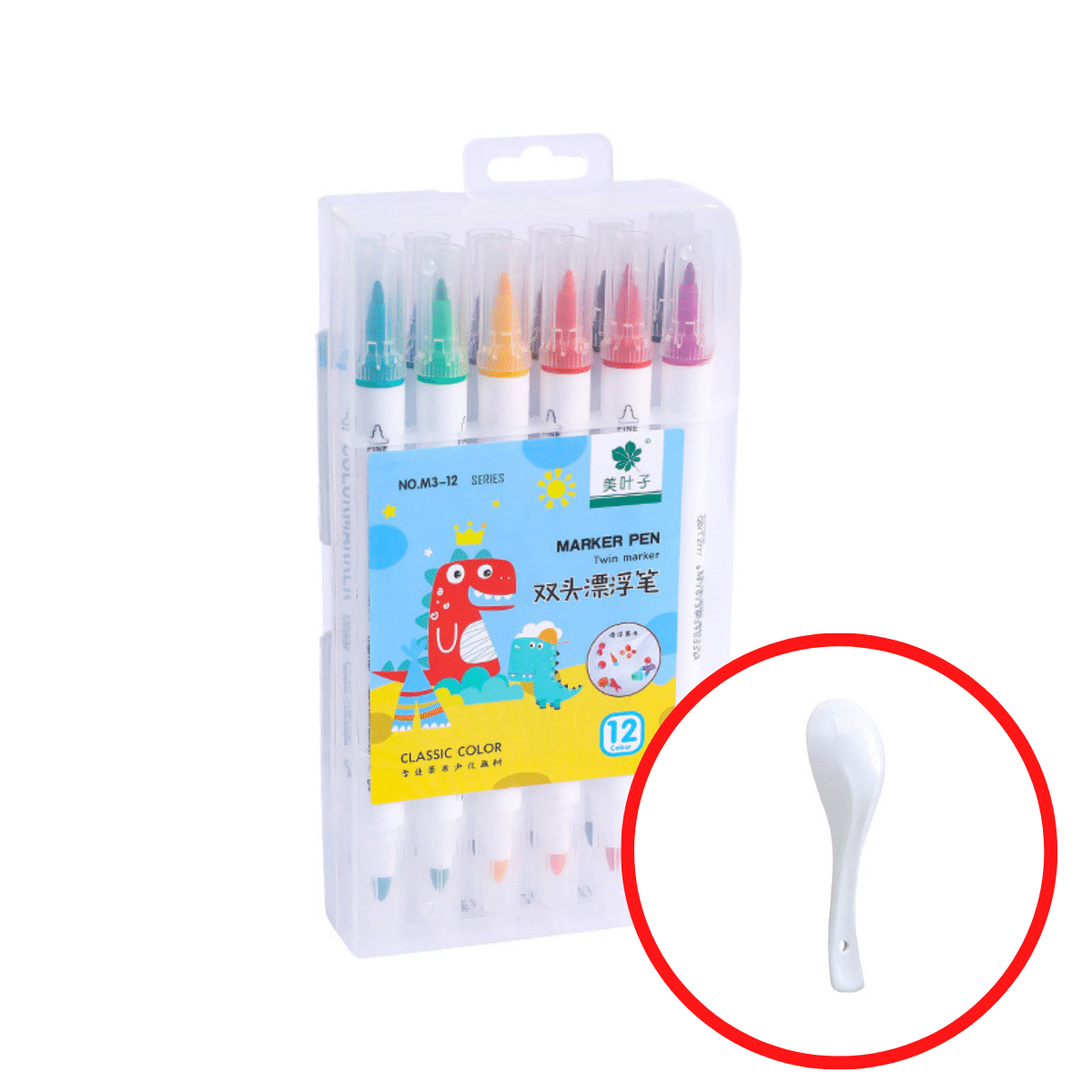 Magic Water Pen | Creatieve kunstwerken in het water - Waterpaint (+ GRATIS keramische lepel)