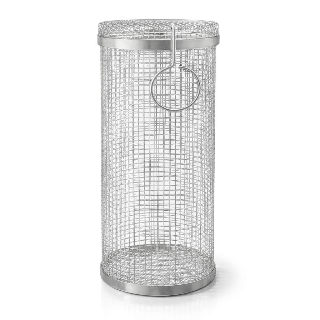 Grill Basket Cilinder | Gelijkmatig grillen | BBQ groente roosterGrill Basket Cilinder | Gelijkmatig grillen | BBQ groente rooster