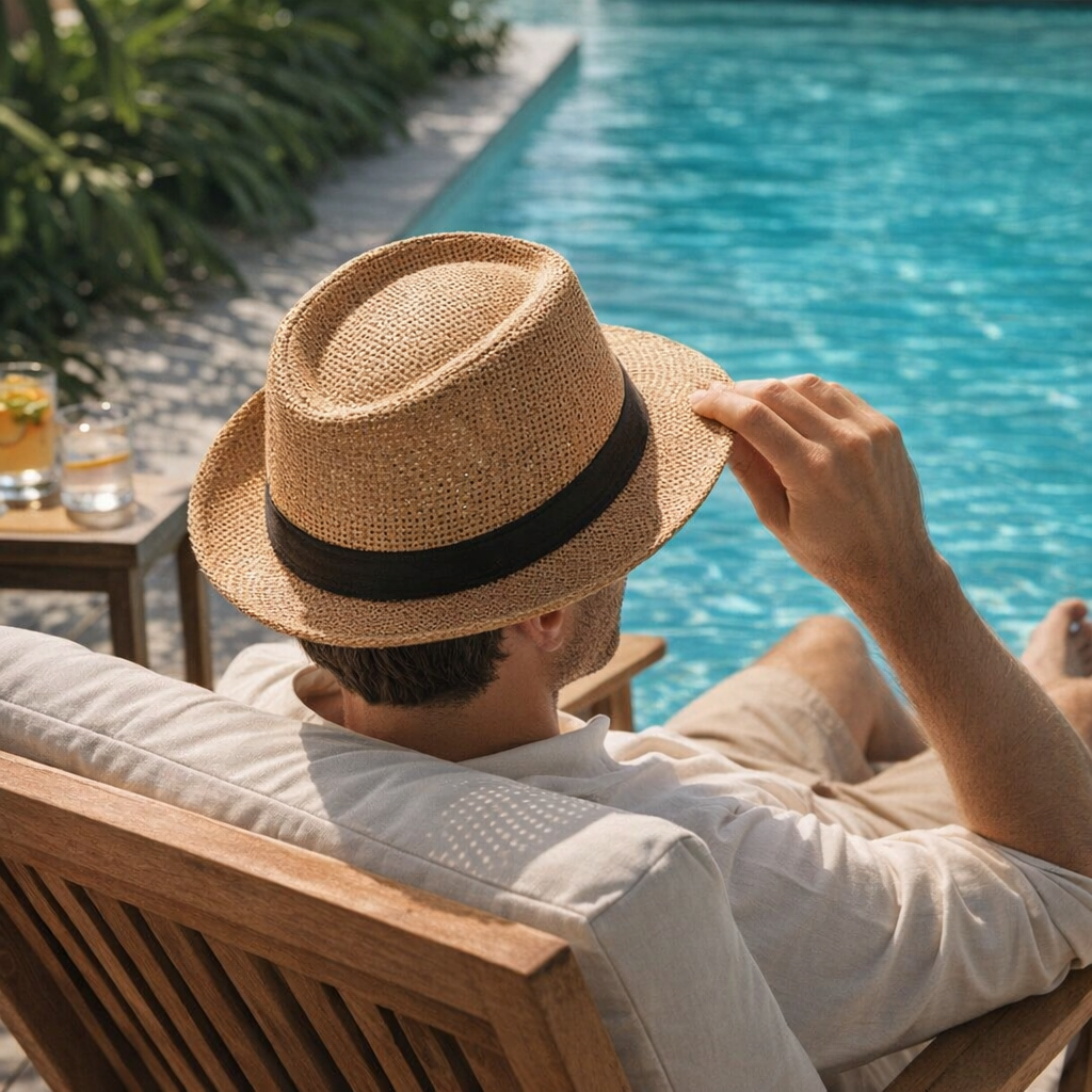 Panama Hoed | Ademend & licht | zomer hoed heren