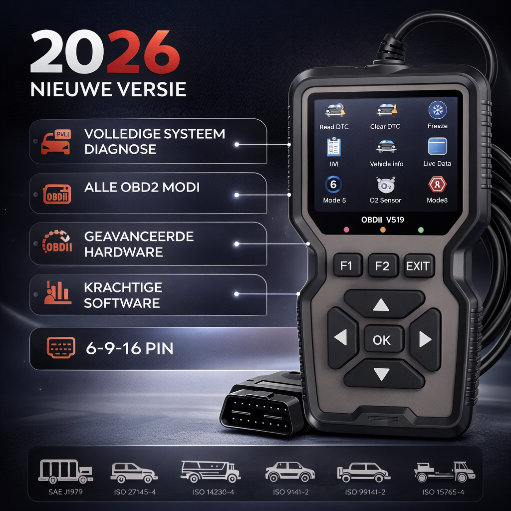 OBD2 Scanner Auto | Bespaar garagekosten | foutcode lezer auto