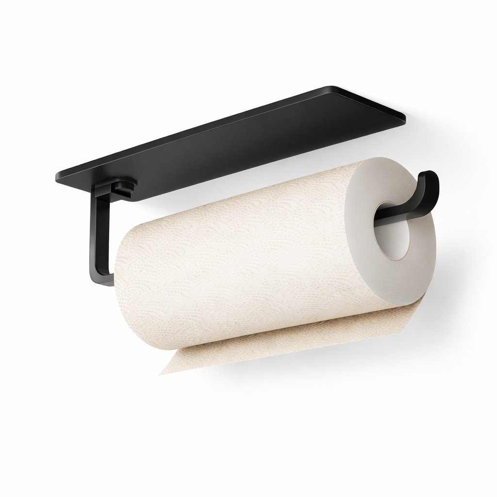 Keukenrolhouder Onder Kast | Ruimtebesparend | papierhouder keuken