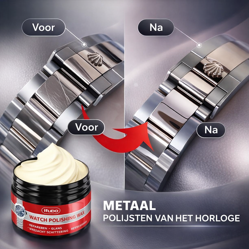 Polijstpasta Metaal | Verwijdert krassen | horloge reparatie pasta