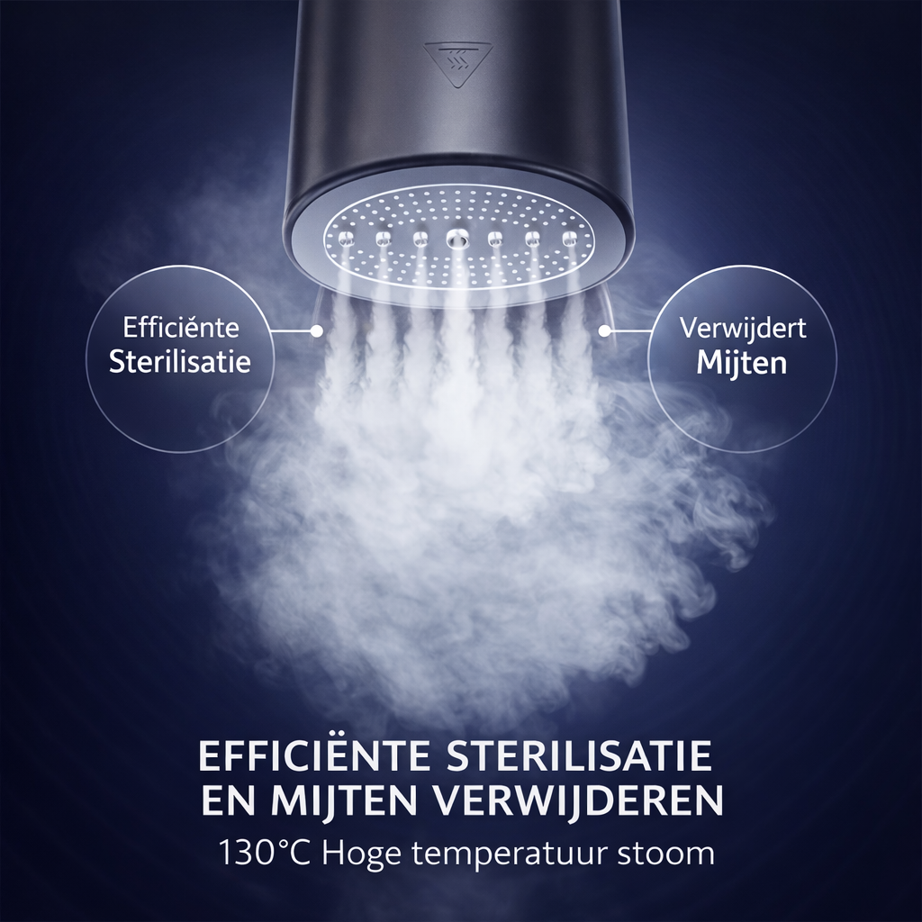 Kledingstomer 1500W | Kreukvrij in 20s | stoomapparaat kleding