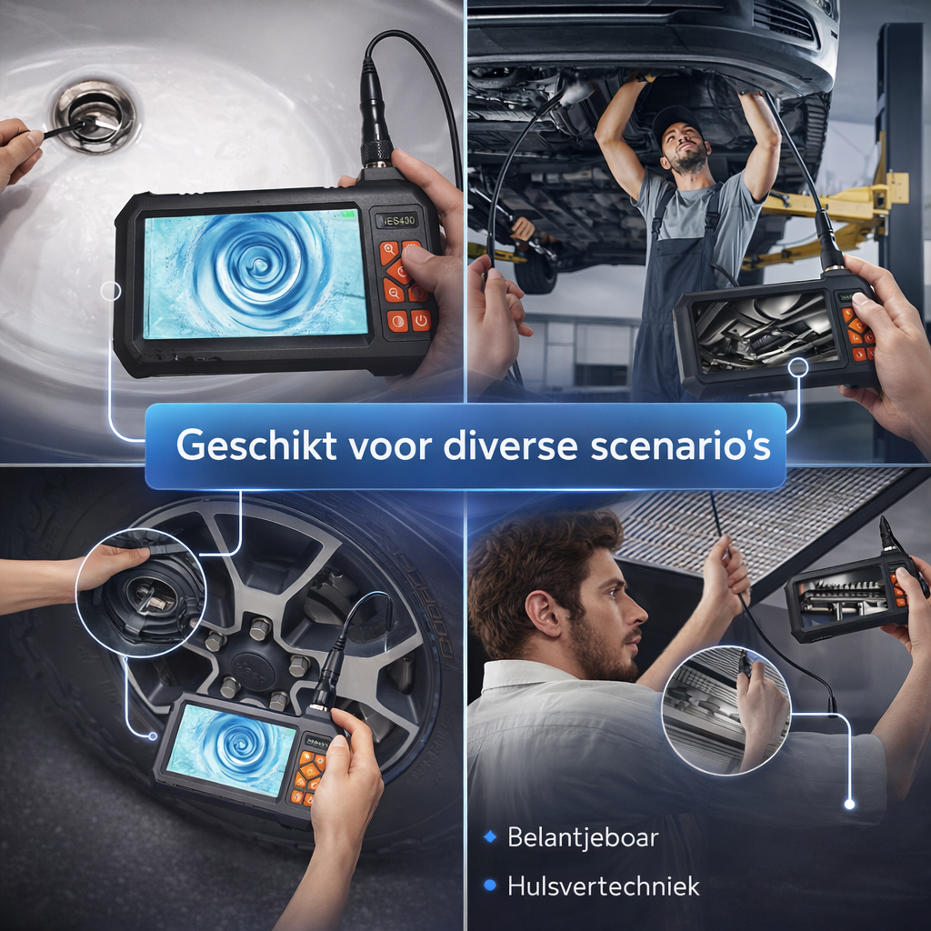 Endoscoop Camera 1080P | Inspectie met licht | borescope camera
