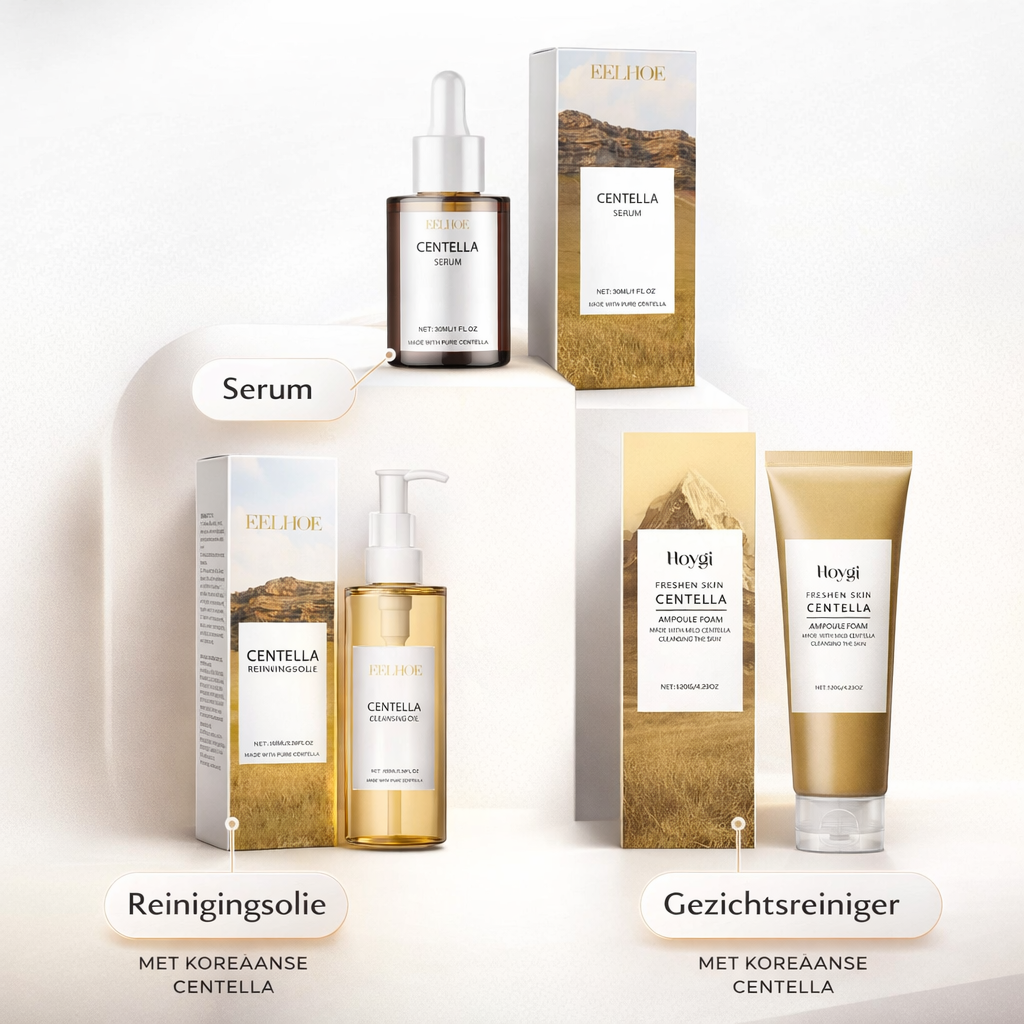 Centella Skincare Set | Kalmeert & hydrateert | gezichtsverzorging