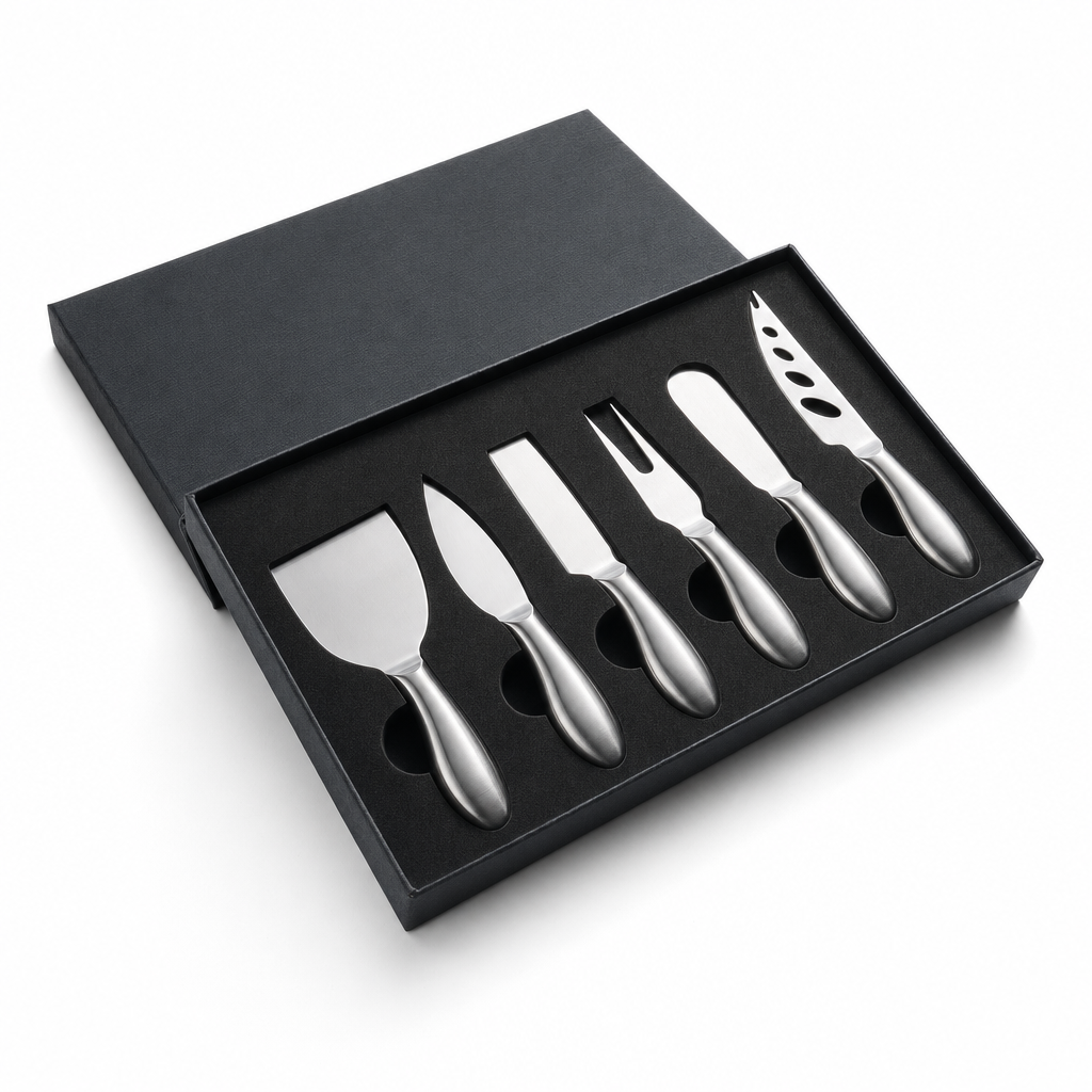 Sliceva | RVS Kaasmessen Set voor Borrelplanken | kaasmessen set RVS kaasmes borrelplank accessoires
