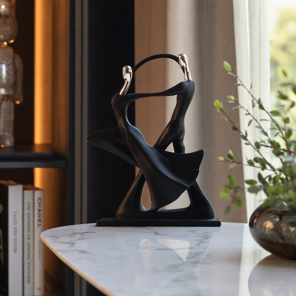 Artelino | Decoratief Danspaar Beeld voor Interieur | decoratief beeld danspaar woondecoratie beeldje