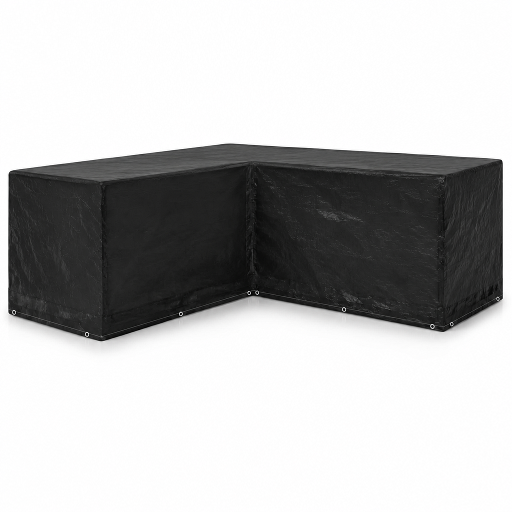 Loungeshield | L Vormige Tuinmeubelhoes 250x250x90 cm | L vorm tuinmeubelhoes loungeset hoes waterdichte tuinmeubelhoes