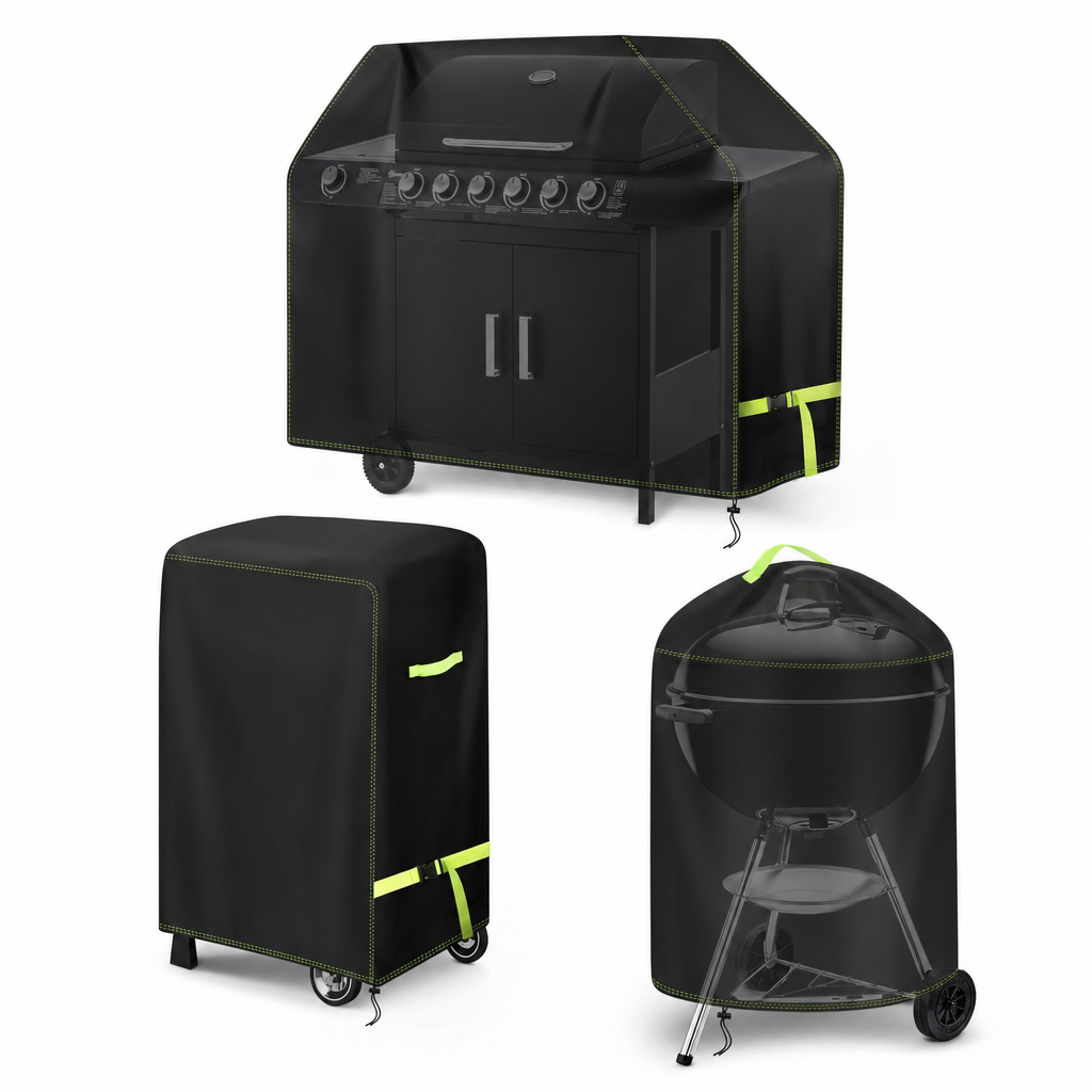 Barbecover | Waterdichte BBQ Hoes van 460D Oxford Stof | barbecuehoes waterdicht BBQ hoes gasbarbecue beschermhoes