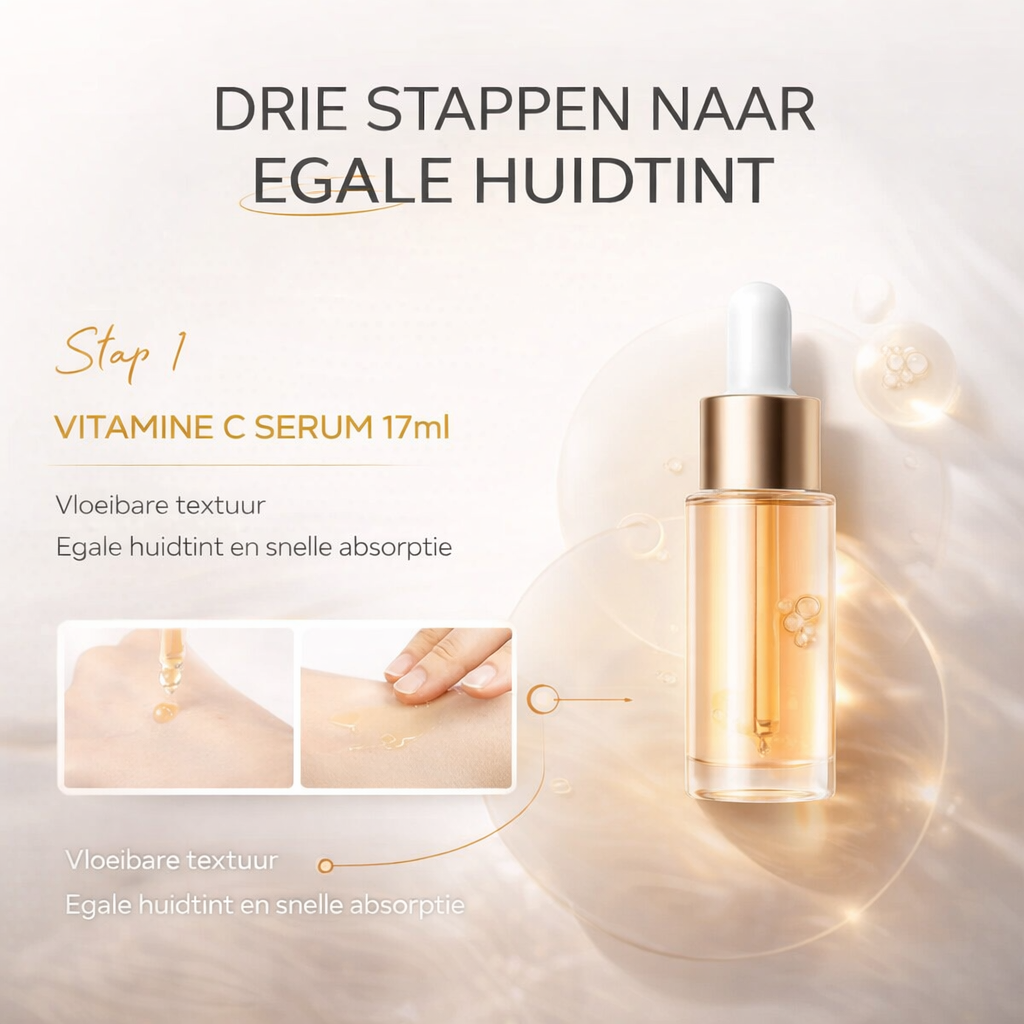 Vitamine C Gezichtsset | Stralende huid | skincare set