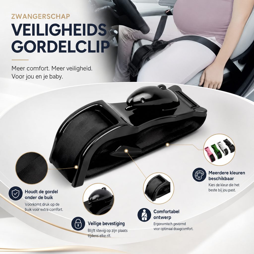 Maternova | Zwangerschapsgordel voor Auto Veiligheid | zwangerschapsgordel auto gordel zwangerschap autogordel comfort