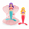 MermaidJoy | Zeemeermin zwembadspeelgoed | Zeemeermin Zwembad Speelgoed Schelp Schat – Roterend Drijvend Educatief Badspeelgoed, Leuk Cadeau voor Dochter en Kleuters