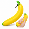 SquishyPal | Banaan squishy/fidget speeltje | Banaan Fidget Speelgoed Anti Stress – Ultrazachte Langzaam Terugverende Stressbal, Sensory Toy Grappig Cadeau Kinderen