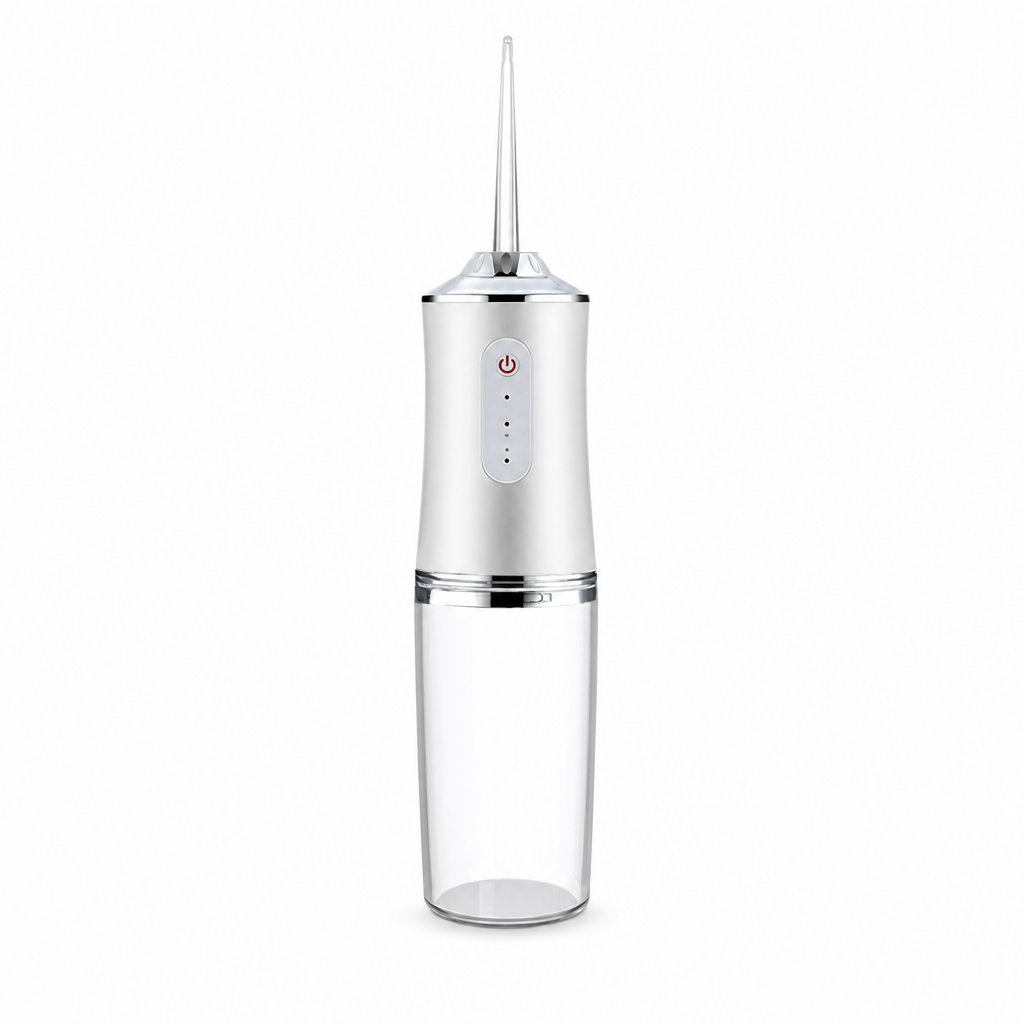 OraJet | Draagbare monddouche/waterflosser | Draagbare Monddouche Waterflosser USB Oplaadbaar – Tandenstoker met 4 Jet Tips, 220ml Tank, 3 Reinigingsmodi voor Gezond Tandvlees