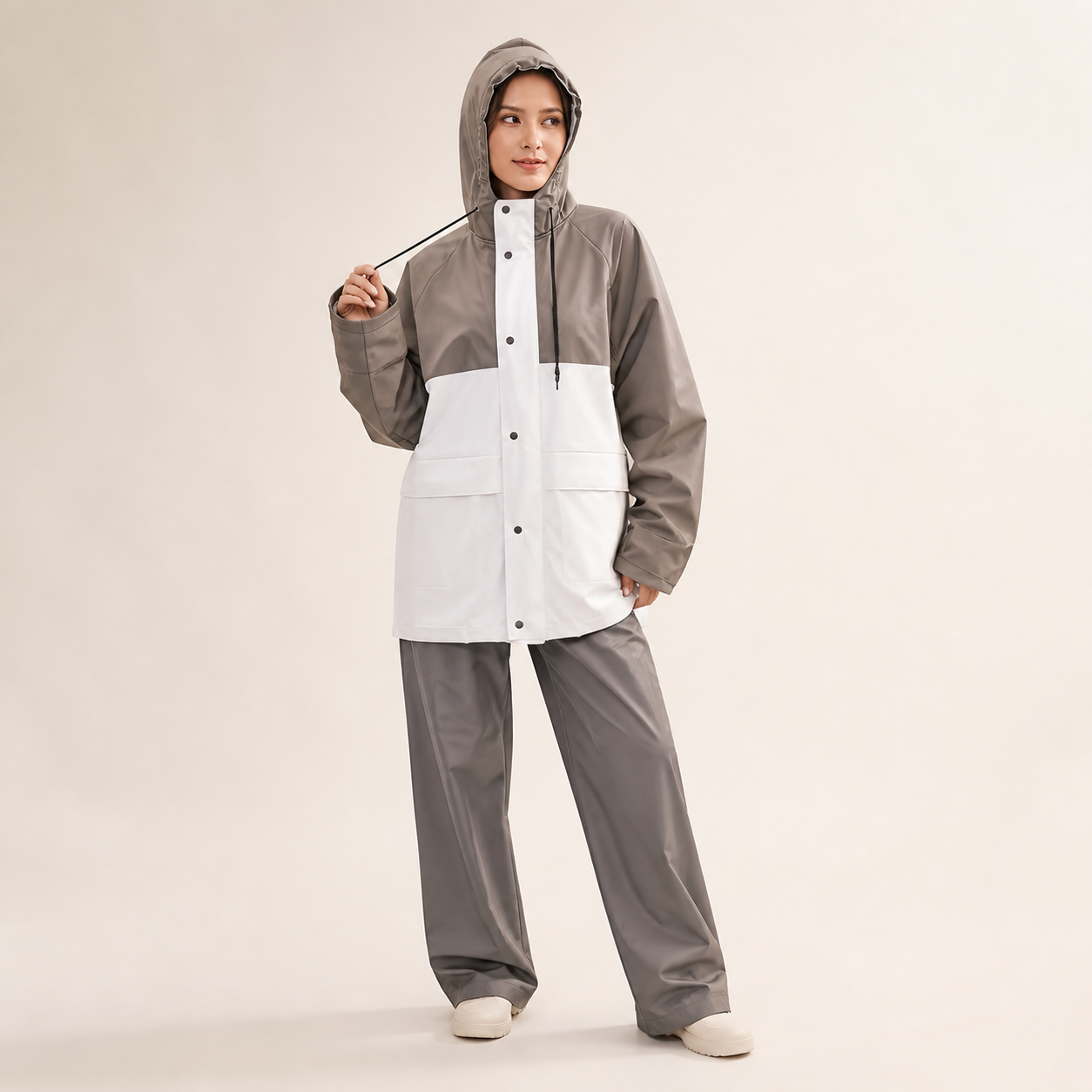 Waterdicht Outdoor Regenpak - TrekShield - Lange Regenjas en Regenbroek