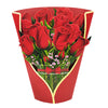 Decoratief 3d-bloemenboeket met Kaart