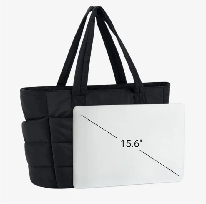 La Marche | Puffer Schooltas met Laptopvak
