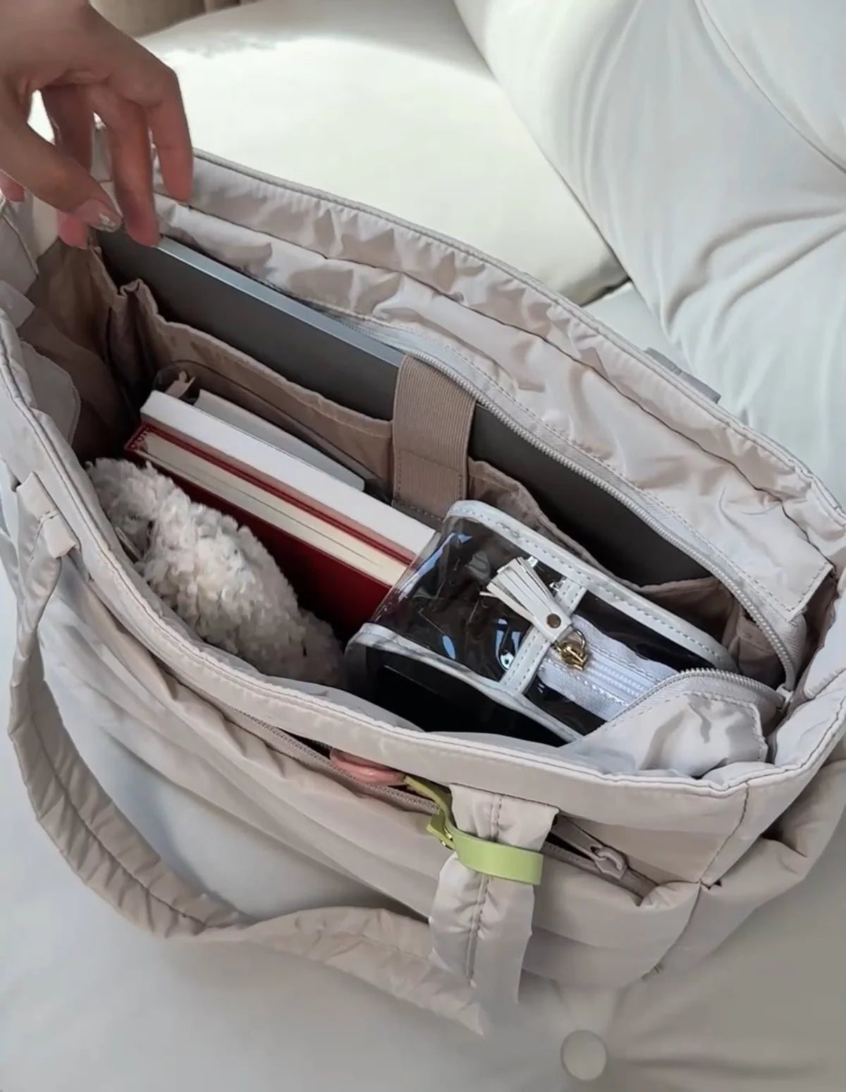 La Marche | Puffer Schooltas met Laptopvak