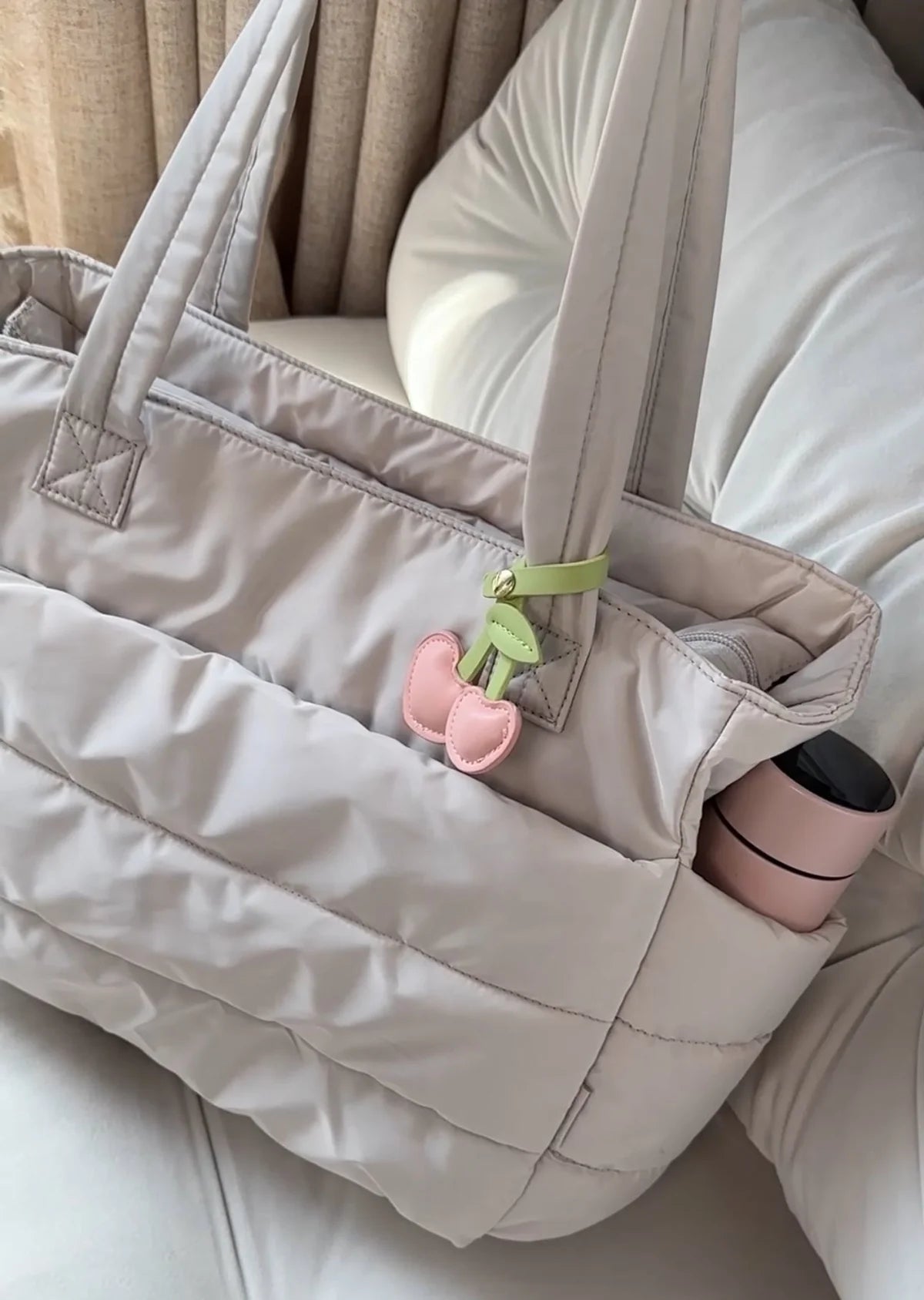 La Marche | Puffer Schooltas met Laptopvak