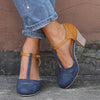 Pumps met Hak – Vintage T-Bandje & Tweekleurig Ontwerp