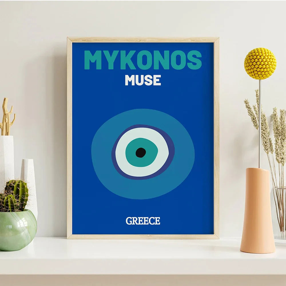 Reisposters in Kleurrijke Prints - Moderne Wanddecoratie Voor Elke Ruimte - Steden - populaire vakantie bestemmingen