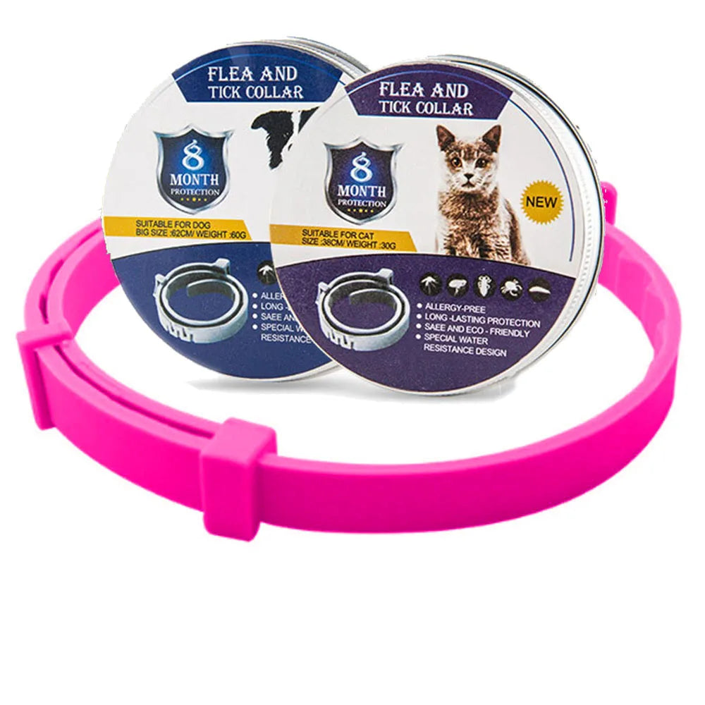 SafeGuard - Vlooien- en Tekenhalsband voor Honden & Katten | 8 Maanden Bescherming