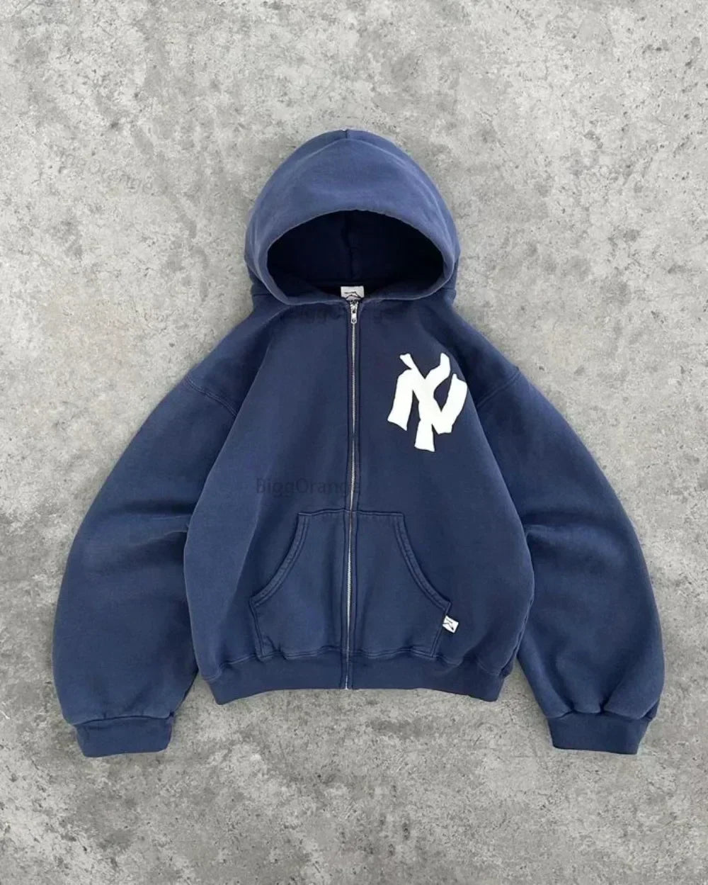 Artistic Y2K Hoodie | Losse Pasvorm | Abstracte Kunst - Creatieve Uitdrukking, Uniek Ontwerp