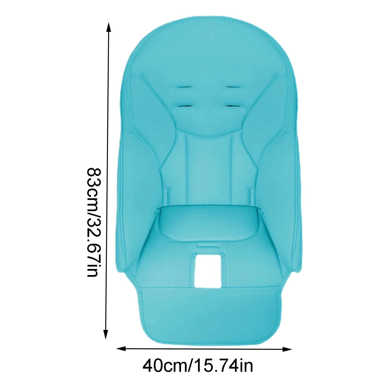 SoftSeat | Kinderstoelhoes PU Leer Baby - Zacht Zitkussen met Voering voor Kinderen