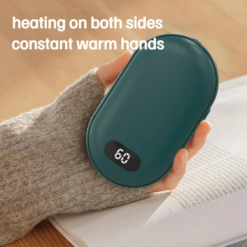 Draagbare Oplaadbare Handwarmer & Powerbank | USB Pocket Heater voor Wintercomfort