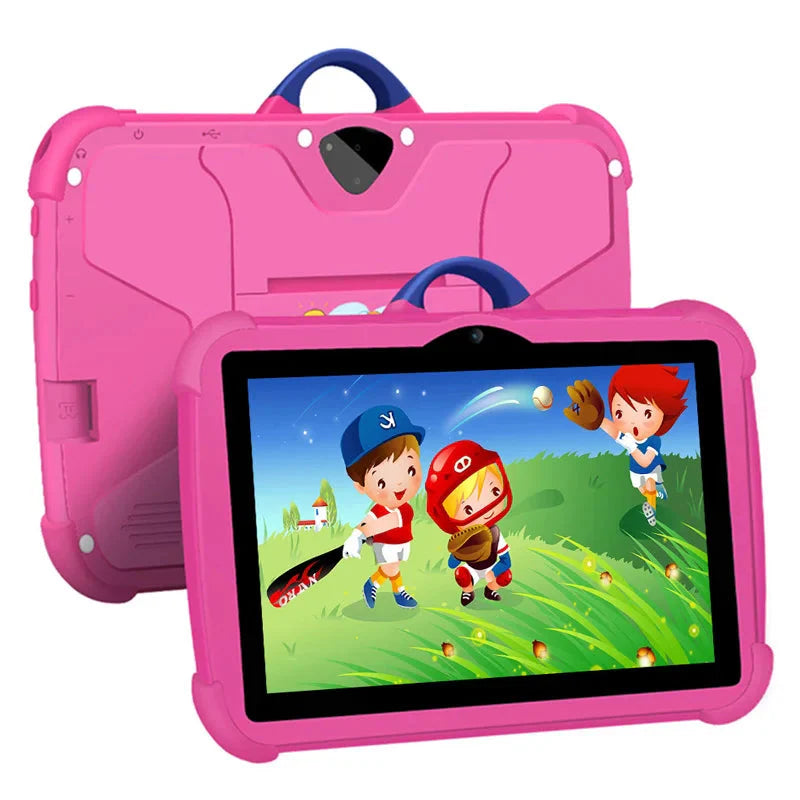 Kindertablet 7 Inch Groen 4GB RAM 64GB ROM Voor Kinderen Android