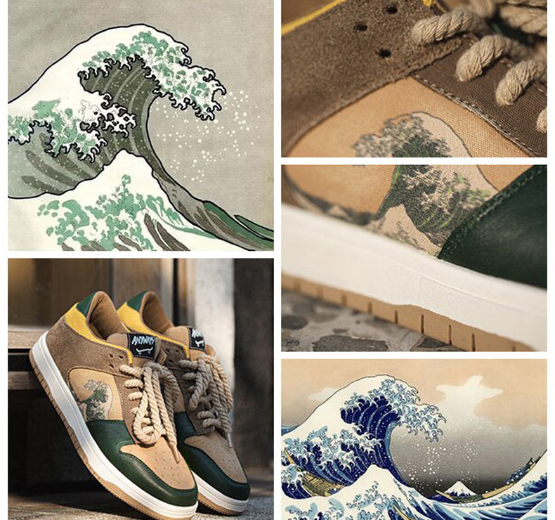 Sneakers X V. Gogh 'The Great Wave'