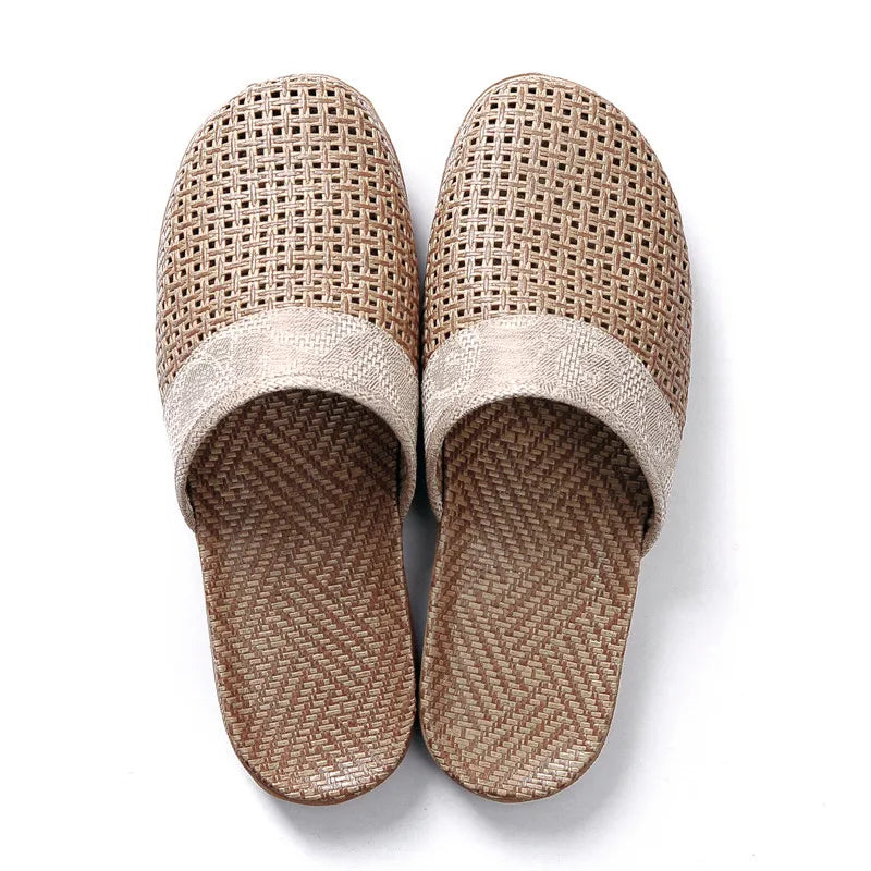 Comfortabele Antislip Linnen Pantoffels