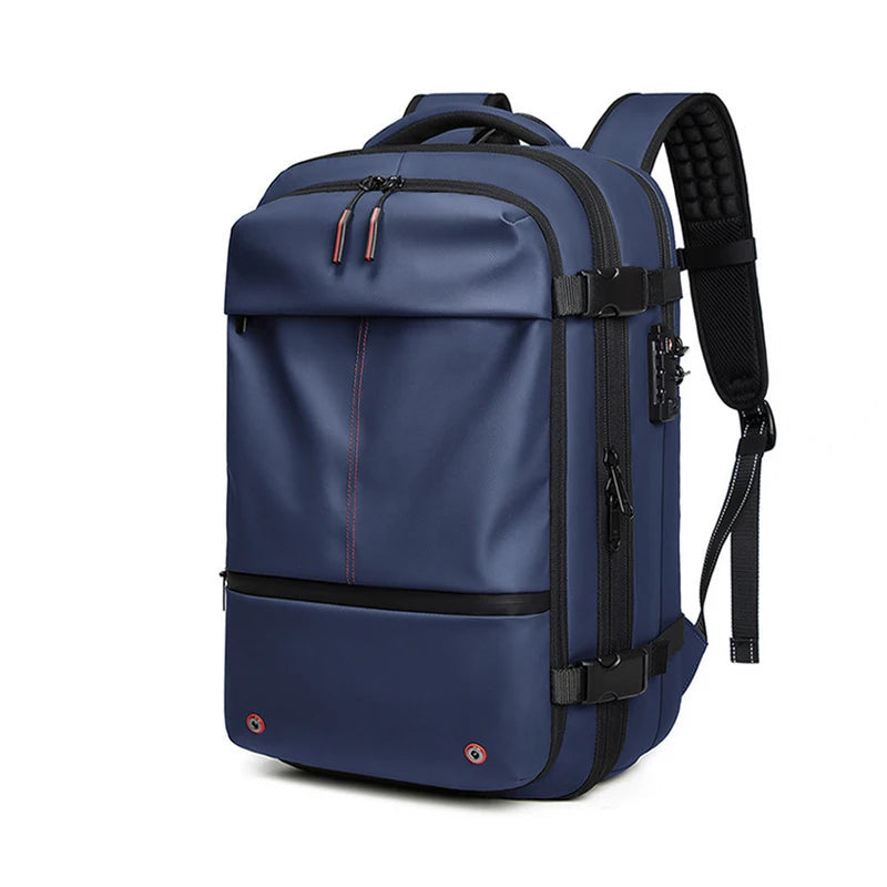 TRAVELPRO+| Laptop Rugzak 17 Inch | Geschikt voor Ryanair Transavia en meer, vacuum compressie design, uitbreidbare rugzak voor werk en reizen
