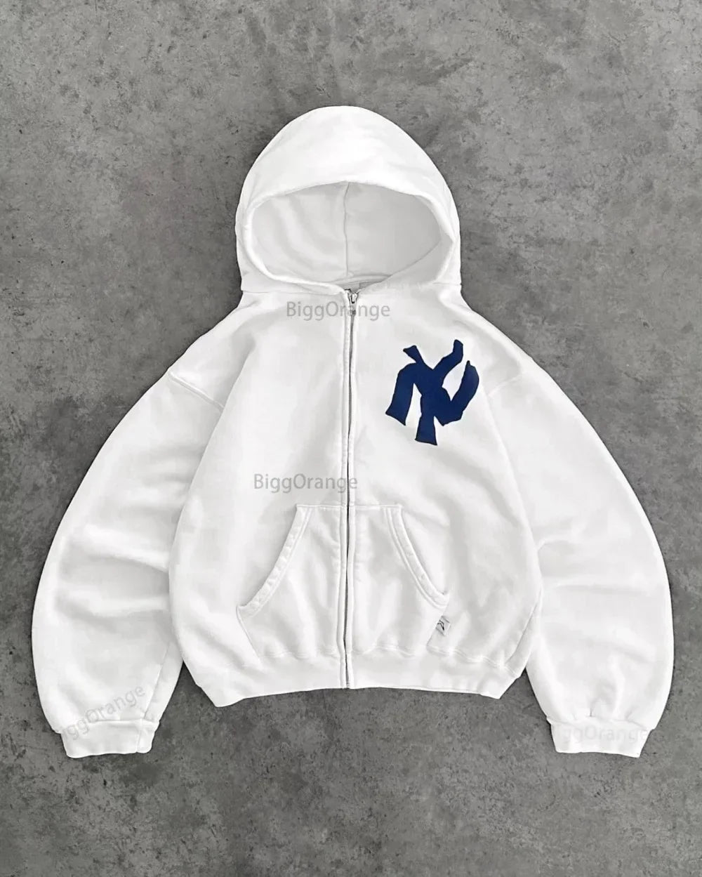 Artistic Y2K Hoodie | Losse Pasvorm | Abstracte Kunst - Creatieve Uitdrukking, Uniek Ontwerp