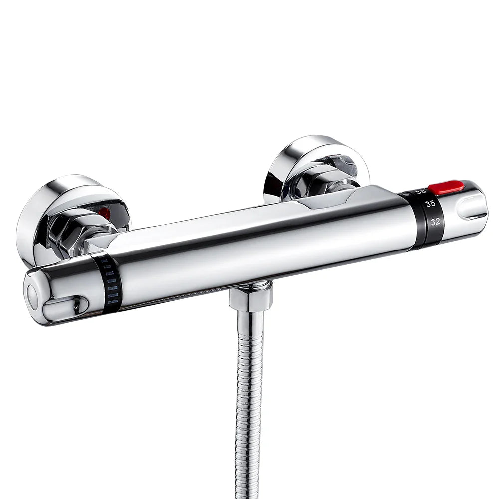 TempControl | Chromen Thermostatische Douchekraan