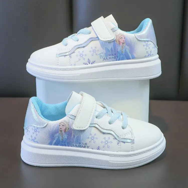 Frozen Sneakers Voor Meisjes | Elsa Geïnspireerde Sportschoenen - Stijlvol & Comfortabel Voor School