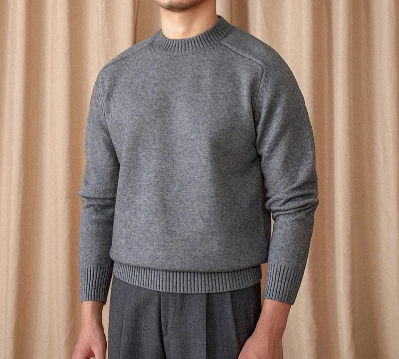 Japanese casual winter sweater