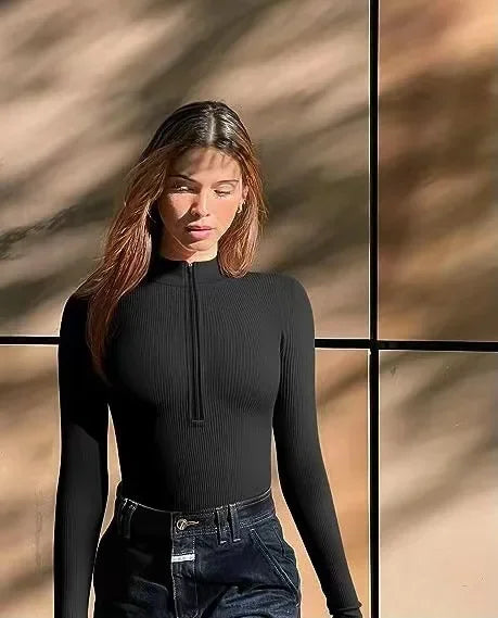 Snatched Bodysuit Lange Mouwen Dames - Slimfit - Belle Couture - FP 19 - Essential Elegance