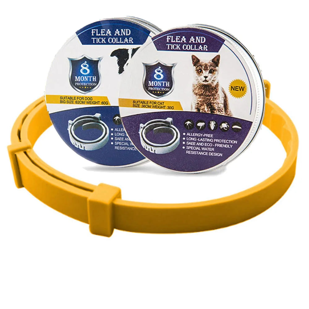 SafeGuard - Vlooien- en Tekenhalsband voor Honden & Katten | 8 Maanden Bescherming