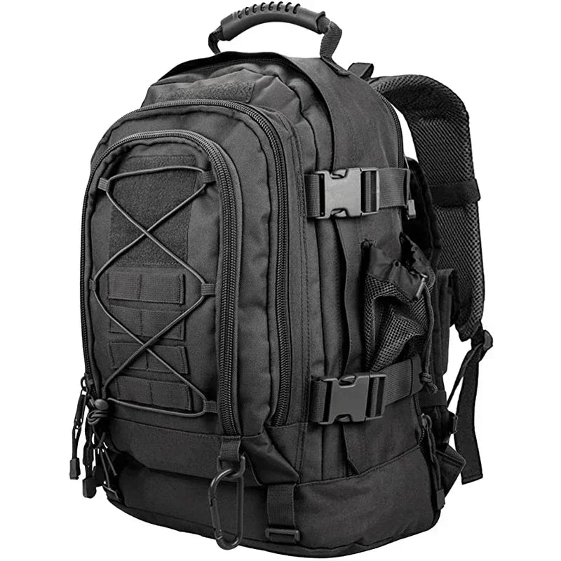 MILPRO | Tactische Rugzak 60L | Waterdicht nylon, molle systeem, heavy duty outdoor rugzak voor hiking en survival
