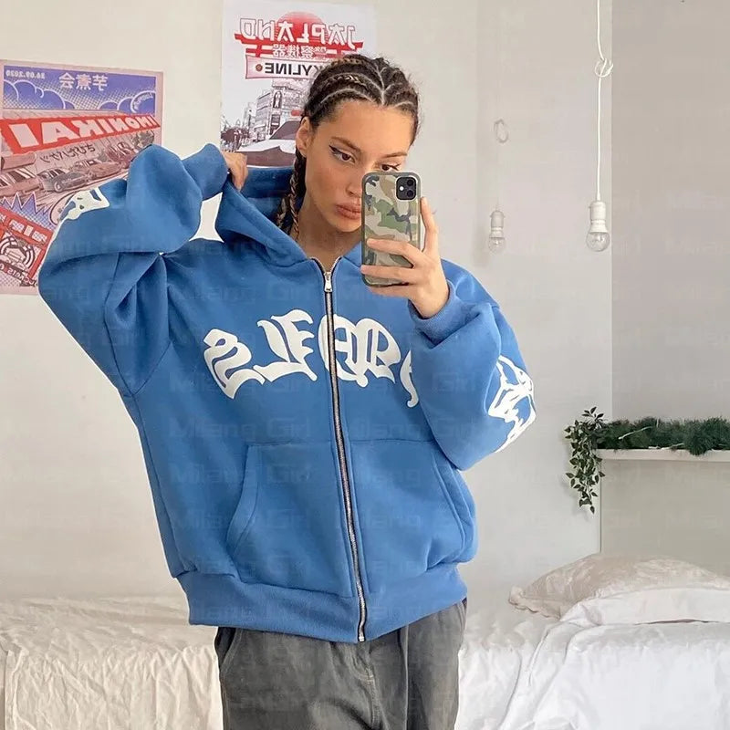 High Street Fashion Hoodie | Losse Pasvorm | Luxe Stoffen - Hoogwaardig Materiaal, Exclusieve Uitstraling