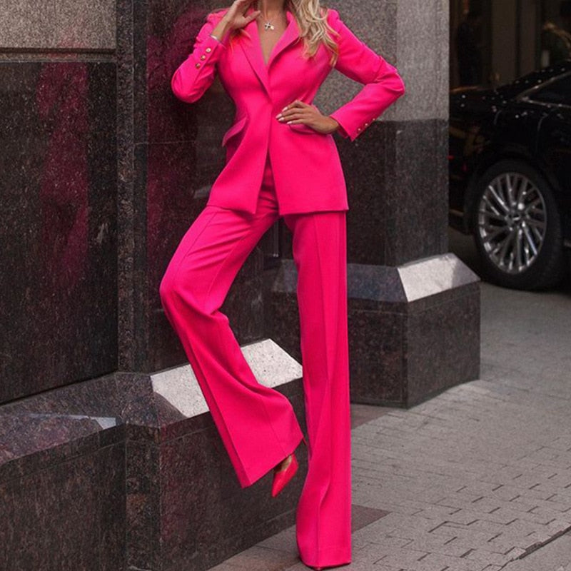 Sylvie | Elegant Tweedelig Blazer Pak voor Dames