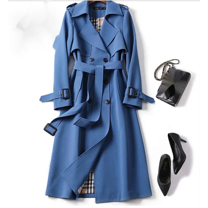 Dames Luxe Trenchcoat