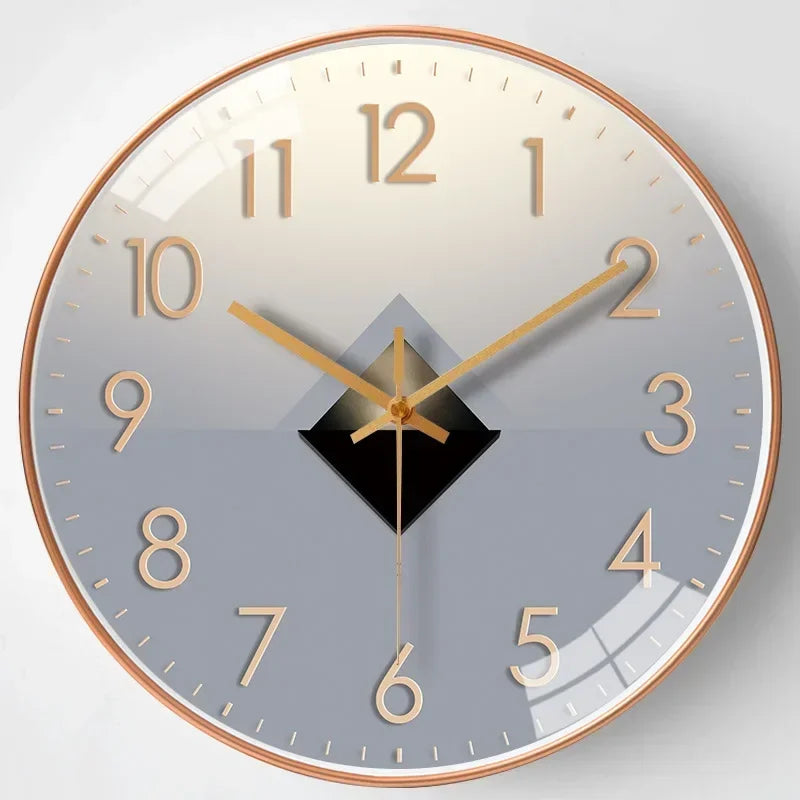 SilentTime Wandklok - Klassiek Ontwerp met Tijdloze Charme - Elegant, Stille en Perfect voor Elke Kamer