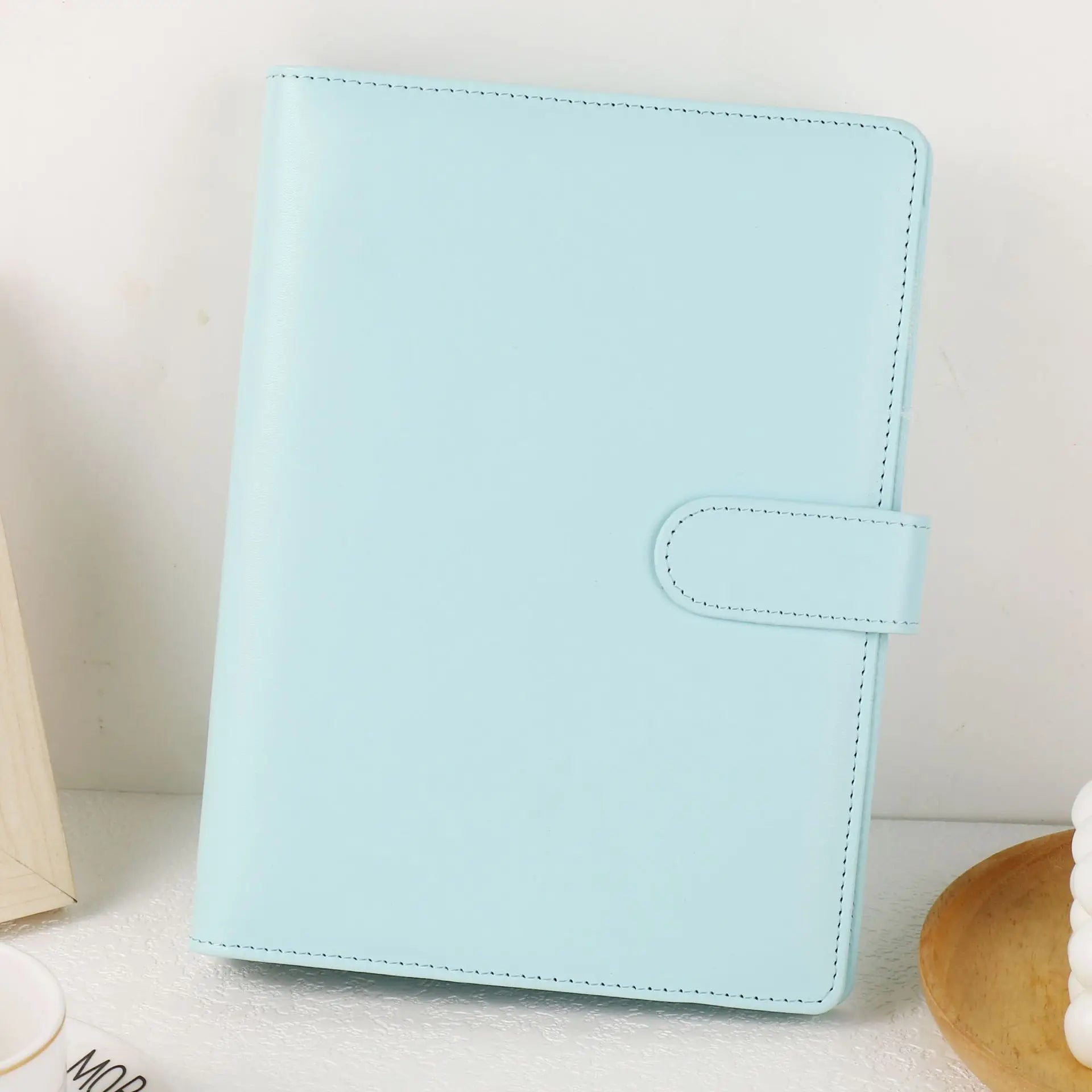 A5 PU lederen binder in macaronkleuren | Planner | DIY fotoalbum en agenda in één